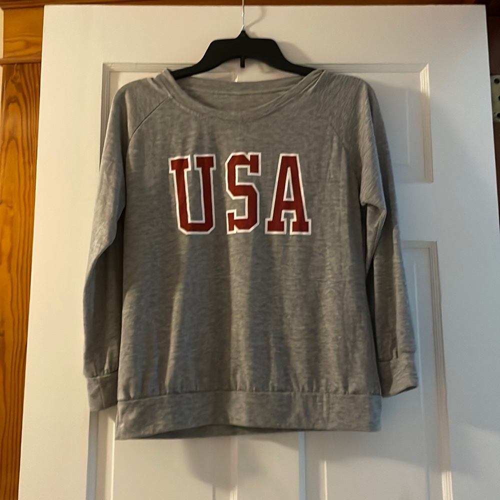 Small Long Sleeve USA Tee